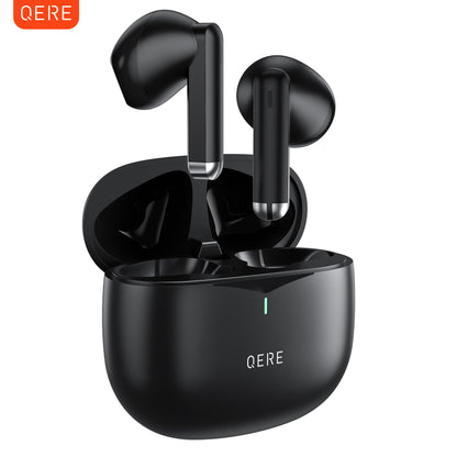 QERE E28 TWS Bluetooth 5.3 Wireless Earbuds 60ms Low Latency IPX5 Waterproof